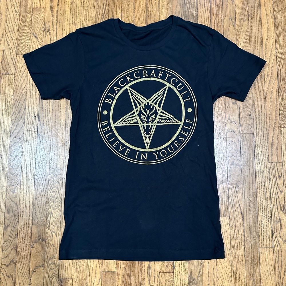 BlackCraft Gold Logo Women’s Tee S